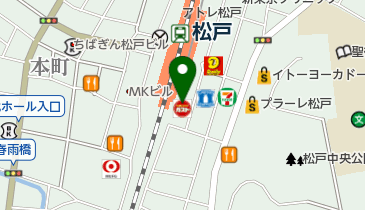 川名の地図画像