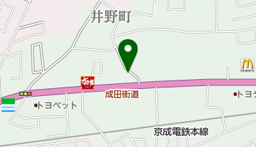 クランペットの地図画像