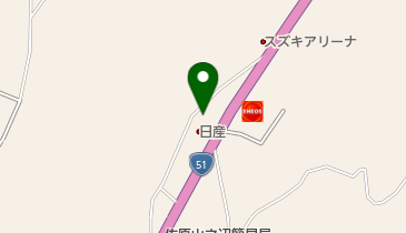 マドレーヌの地図画像