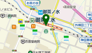 喫茶 穂高の地図画像