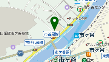 喫茶室ルノアール市ヶ谷外堀通り店の地図画像