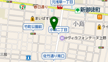 ファミリースナック ロッキーの地図画像
