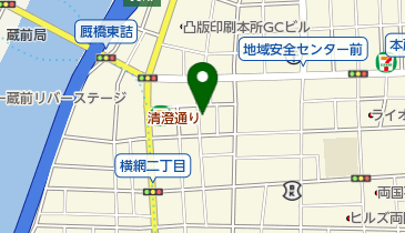 花水木の地図画像