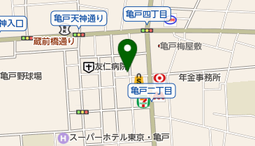 ピーコックの地図画像