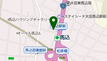 楡 本店の地図画像