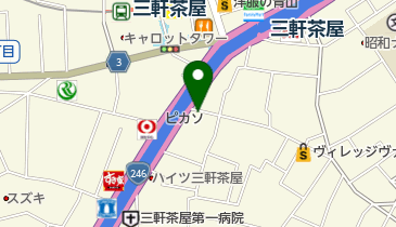 喫茶店 セブンの地図画像