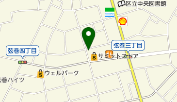 ばらえ亭の地図画像