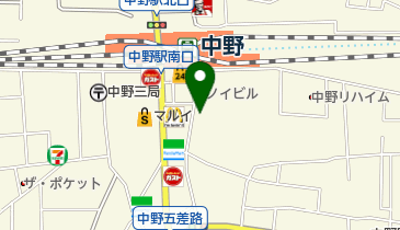 コーヒーロードの地図画像