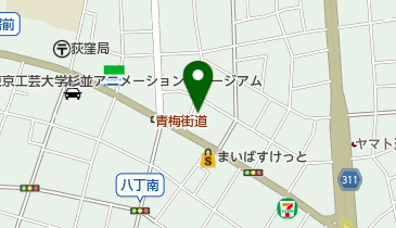 ティールームみつばちの地図画像