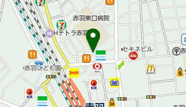 樹林の地図画像