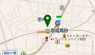 白十字の地図画像