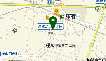 喫茶室帽子と少女の地図画像