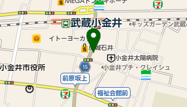 FRONTIERの地図画像