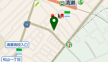 珈琲亭梓の地図画像