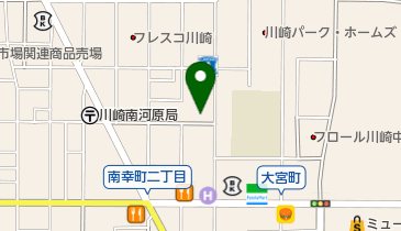 グリーンの地図画像