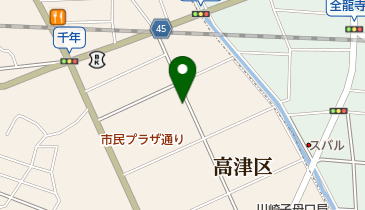 ラベンダーの地図画像