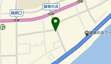 海岸通りの地図画像