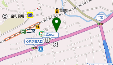 山小屋の地図画像