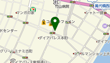 六曜館の地図画像