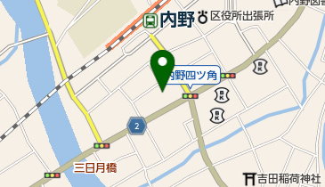 喫茶琥珀の地図画像