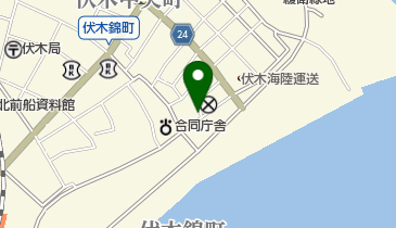 潮の音の地図画像