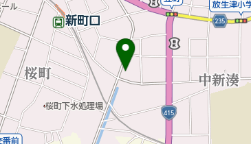 グリーンハウスの地図画像