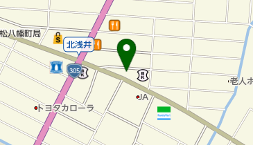 喫茶来夢来人の地図画像