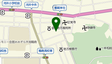 カフェレストラン・マリナーズの地図画像