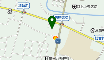 カジマートみなみ店せどの地図画像