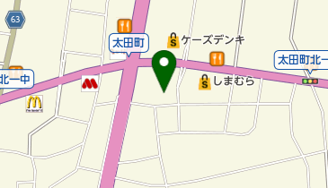 ジグザグの地図画像