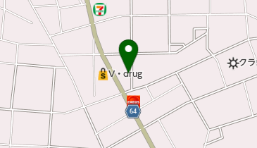 珈琲&ステーキ チハルの地図画像