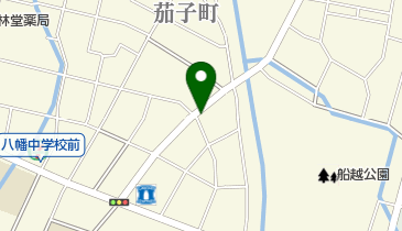 逸屋コーヒー店の地図画像