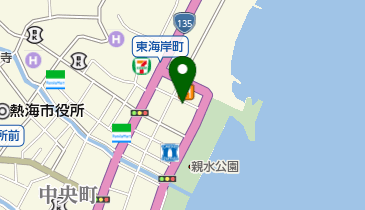 月の渚の地図画像