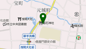 ティールーム アミの地図画像