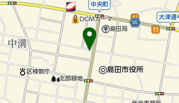 ホッとcafeの地図画像