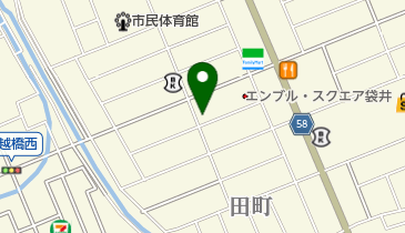 クローバーの地図画像