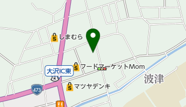 珈琲亭 椿の地図画像