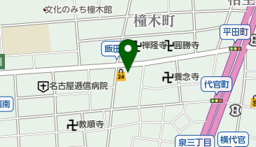 グリーンの地図画像