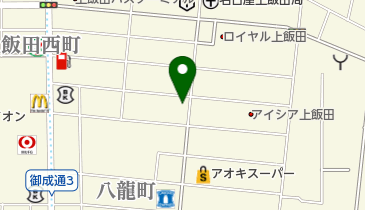 伊那谷の地図画像