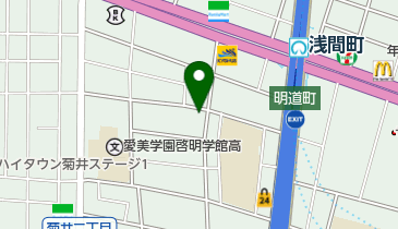 フラワーの地図画像