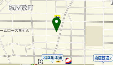 カフェ ド ららの地図画像