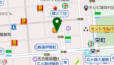 西原珈琲店分店の地図画像