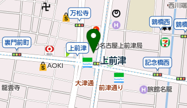 ティールームフルハーフの地図画像