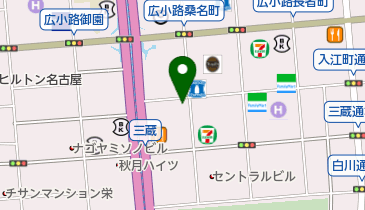 ボンジュールの地図画像