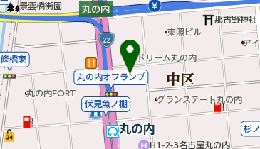 真梨珈の地図画像