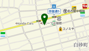 カフェ トラトリア モカの地図画像