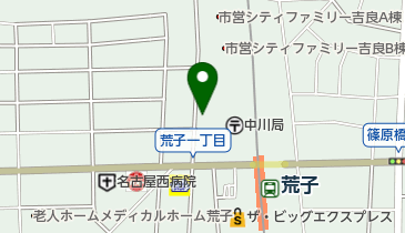 チョコレートカフェ クオレ中川本店の地図画像