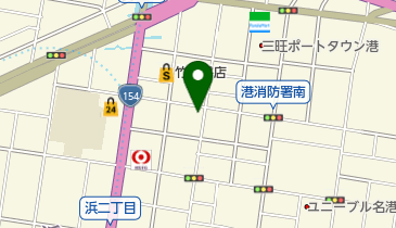 喫茶真砂の地図画像