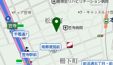 亀屋喫茶部の地図画像