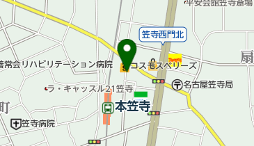 ミハル喫茶の地図画像